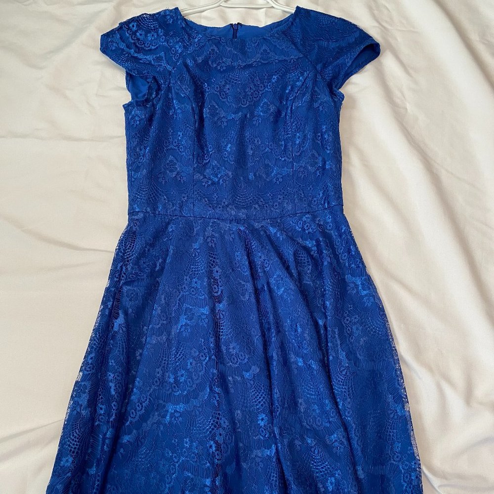 Blue Lace Dress